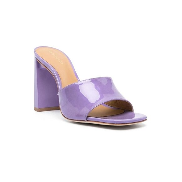 Reformation Open-Toe Lavender Purple Mules / Sandals / Shoes Size: 8 - Picture 2 of 4